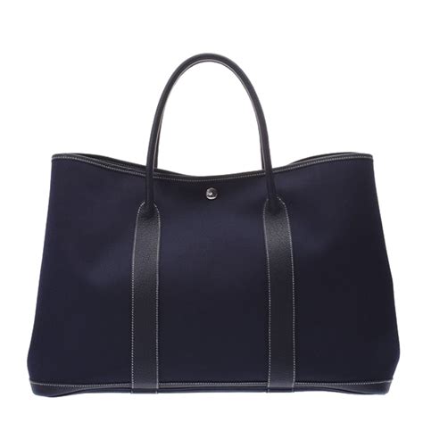 hermes navy handbag